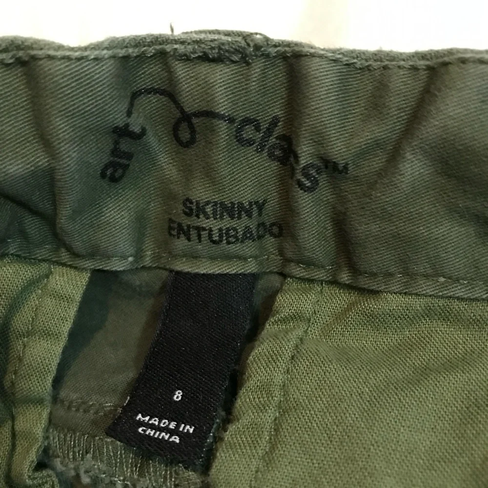 Art Class Olive Green Kids' Casual Pants Size 8